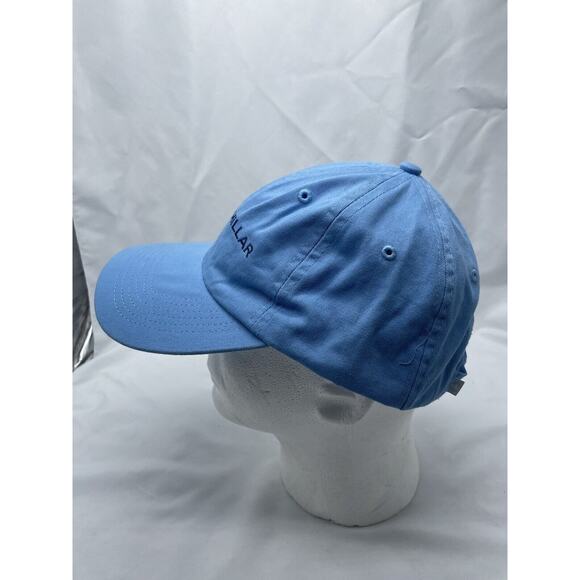 Peter Millar Hat Strap Back Blue Adjustable Embroidered Spell Out Men Golf - Picture 2 of 8
